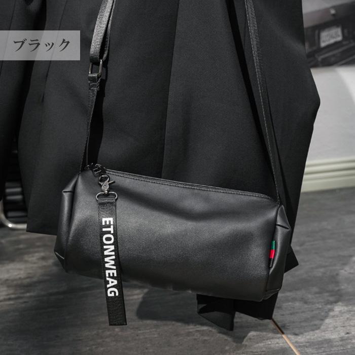 ショルダーバッグ おしゃれ 男女兼用 黒  軽い 軽量 小型 シンプル スマホ 小さめ メンズ |  | 05