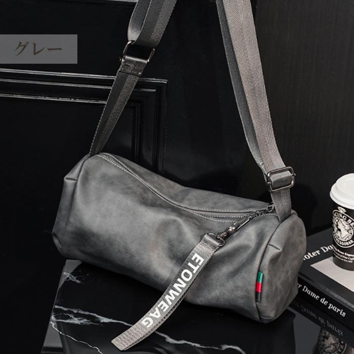 ショルダーバッグ おしゃれ 男女兼用 黒  軽い 軽量 小型 シンプル スマホ 小さめ メンズ |  | 06