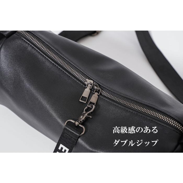 ショルダーバッグ おしゃれ 男女兼用 黒  軽い 軽量 小型 シンプル スマホ 小さめ メンズ |  | 10