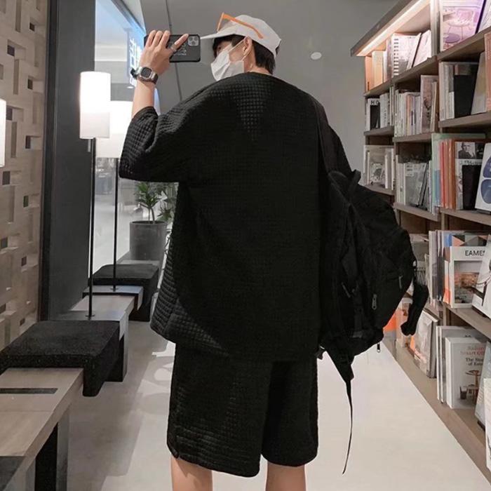 セットアップ 上下セット メンズ おしゃれ 夏 半袖 半ズボン 薄手 カジュアル コーデ きれいめ |  | 12