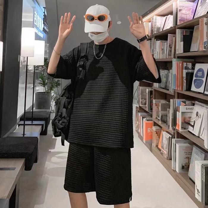 セットアップ 上下セット メンズ おしゃれ 夏 半袖 半ズボン 薄手 カジュアル コーデ きれいめ |  | 13