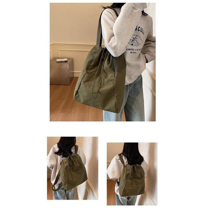 トートバッグ リュック 2way a4 レディース 巾着 軽量 黒 通学 通勤 おしゃれ ショルダー 背中 |  | 13