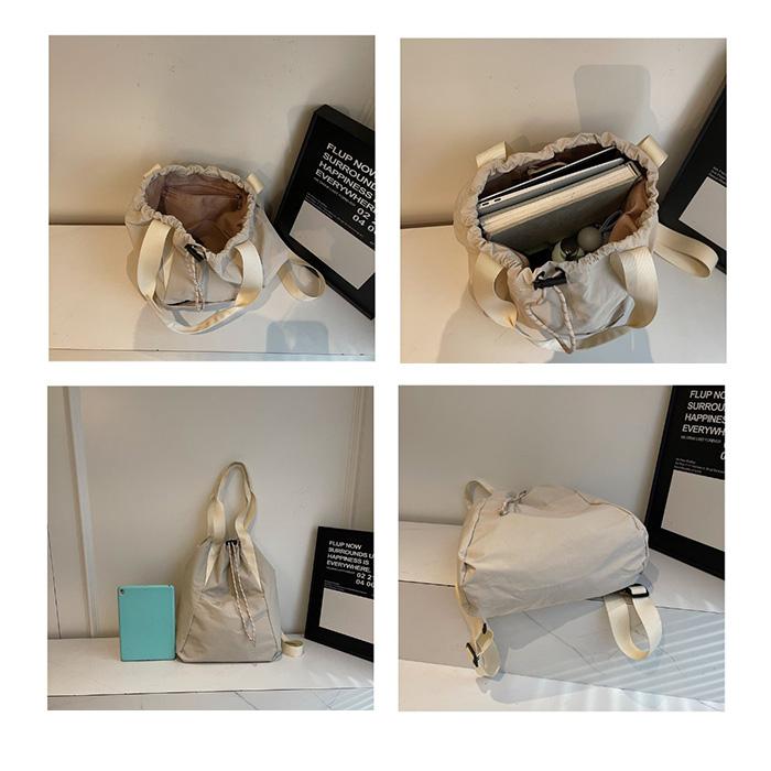 トートバッグ リュック 2way a4 レディース 巾着 軽量 黒 通学 通勤 おしゃれ ショルダー 背中 |  | 17