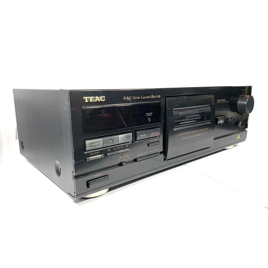 TEAC カセットプレーヤ オートリバースカセットデッキ R-565 ティアック TEAC カセットデッキ ヤフー サンクス電機 : 【中古整備品】 R-565 ラジオ・コンポ