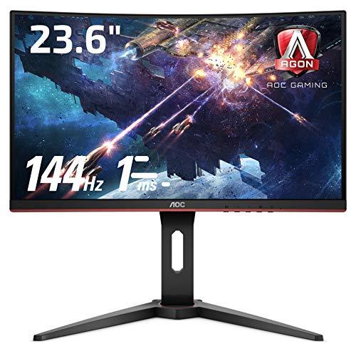AOC ディスプレイ モニター 本体 AOC ゲーミング モニター C24G1/11 (23.6インチ/144Hz/1ms/VA