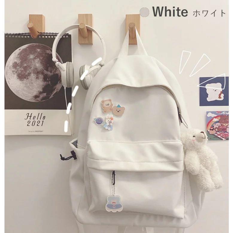 リュック 通学 女子 韓国 中学生 高校生 おしゃれ 小学生 女の子 リュック遠足 通学 入学式 入学祝い 大きさ 大容量 シンプル 無地 |  | 07