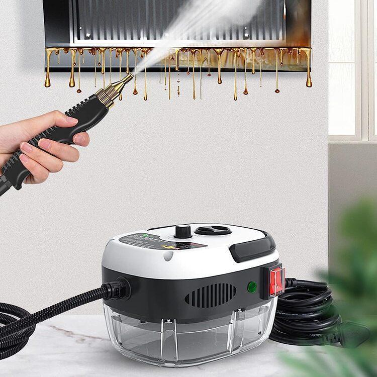 スチームクリーナー ハンディ 高温 高圧 蒸気洗浄機 2500W 6段階調整