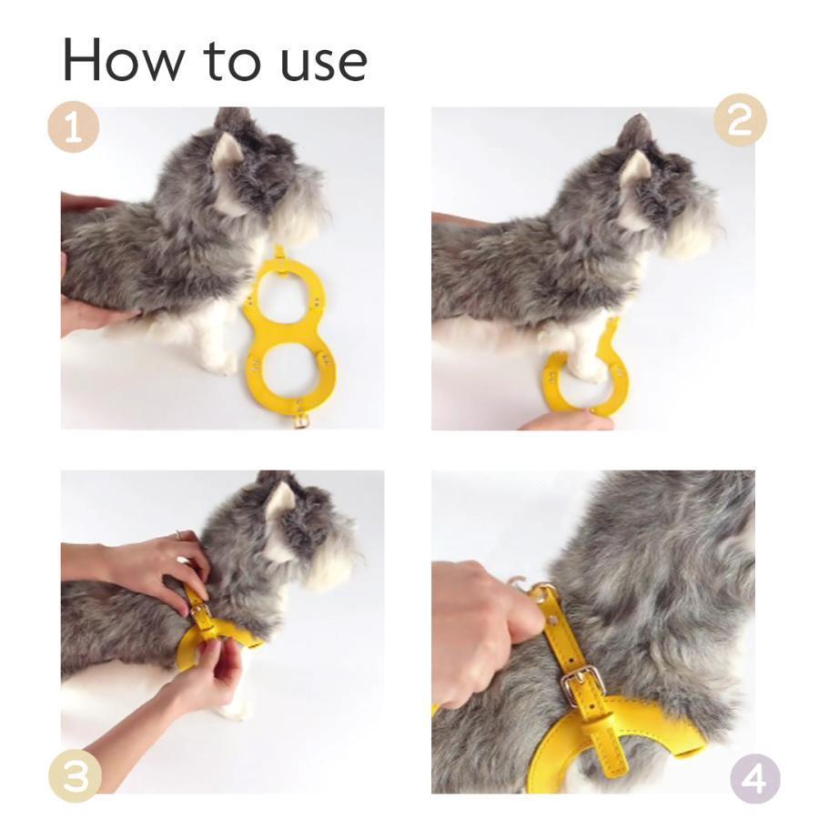 犬用ハーネス 八の字 メガネ型 ウォータープルーフ 柔らかい胴輪で小型?中型犬猫に対応 おしゃれで安心 リード付き散歩のフィット調整術 |  | 15