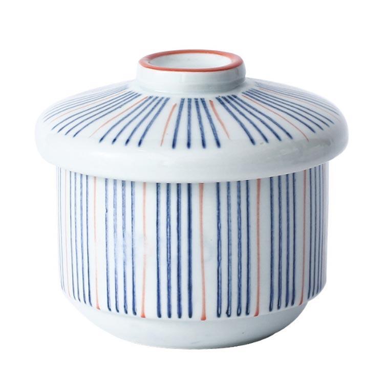 蓋付き 茶碗蒸し 和食器 蓋物 陶器 耐熱性 ココット 2個セット 蓋付き デザートカップ 電子レンジ・食洗機・オーブン対応 スープカップ 業務用 ホ |  | 04