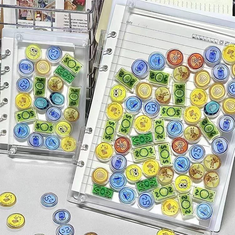 シェイカー A7 シャカシャカ バインダー カスタム シェイカーノート 6穴 A5 A6 6穴 手帳 シェイカー アクスタノート 手帳 シール帳 スケ |  | 17