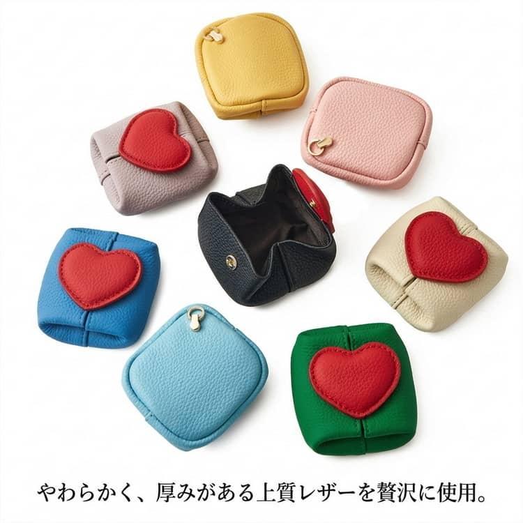 てのひら 小さめ コインケース ミニ 革 本革 プレゼント ハート 財布 小銭入れ 牛革 コインケース 可愛い ミニ財布 コンパクト おしゃれ 小物入 |  | 19
