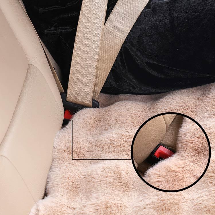 後部座席 車用 座布団 クッション 全席 カーシート 車用 ふわふわ あったか 冬 防寒 3枚セット 長毛 前席 1台分 おしゃれ シートカバー カー |  | 04