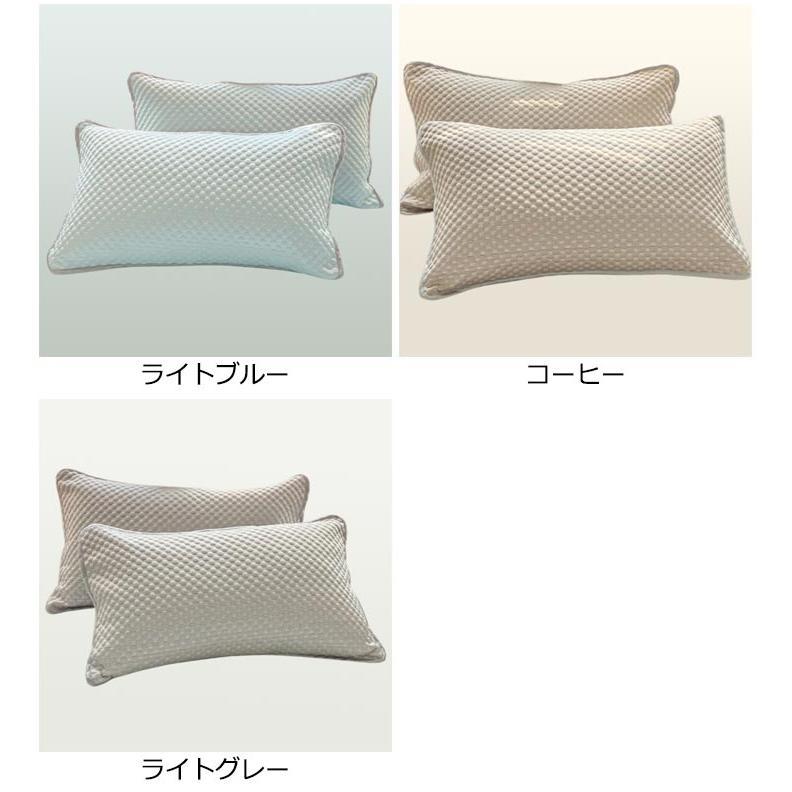 2枚セット 接触冷感 枕パッド 枕カバー ピロケース 48×74cm 抗菌防臭 冷却 省エネ エコ ひんやり クール 丸洗い ウォッシャブル ピロー |  | 07