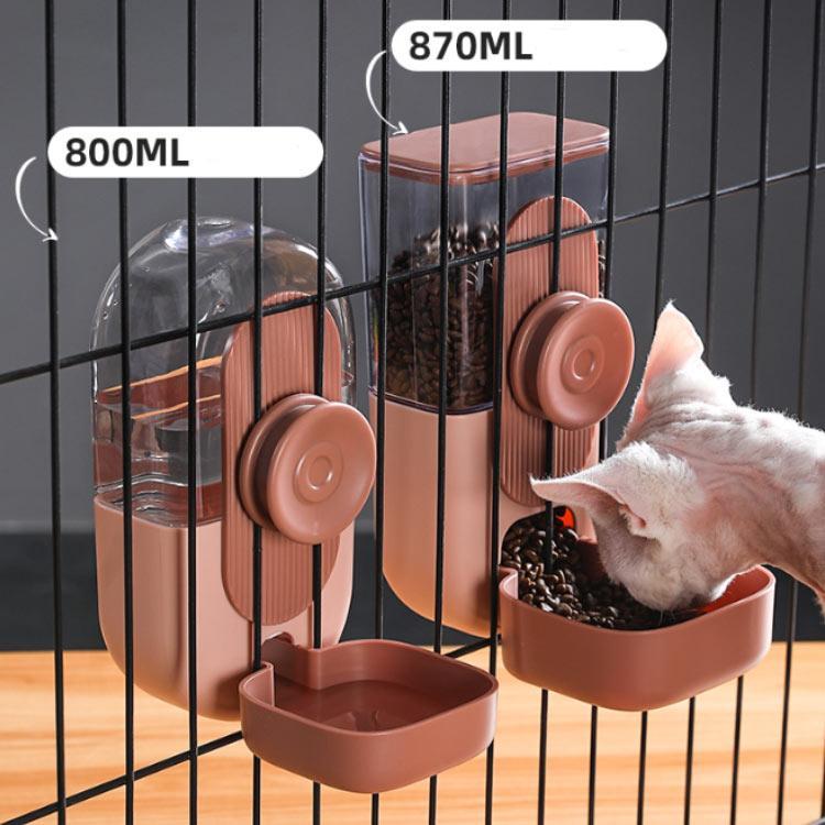 ゲージ用 犬 猫 給水器 給餌器 ペット 餌入れ 水入れ 自動給水器 自動給餌器 ゲージ固定式 ペットフードボウル ウォーターボウル 食器 倒れない |  | 04