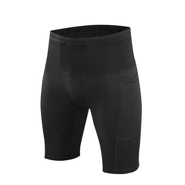 ランニングパンツ ランニングタイツ ハーフタイツ 速乾 ショートパンツ ハーフスパッツ スパッツ ウエストポケット付き スポーツ タイツ 春 メンズ |  | 02