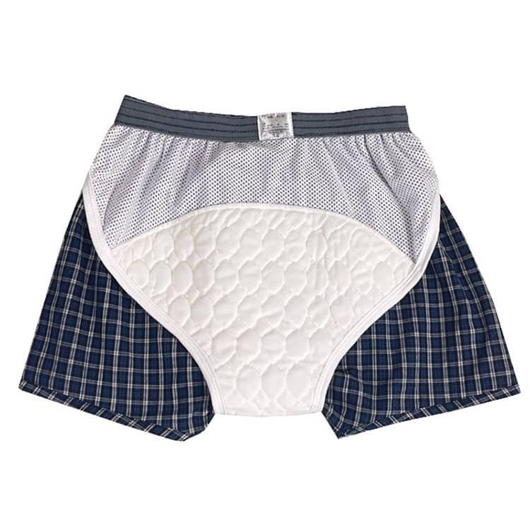 尿漏れパンツ パンツ 便漏れパンツ ゆったり メンズ 軽失禁 洗濯可 吸水ショーツ 安心パンツ 背面大型パッド 目立たない 失禁パンツ 中失禁 尿漏れ |  | 04