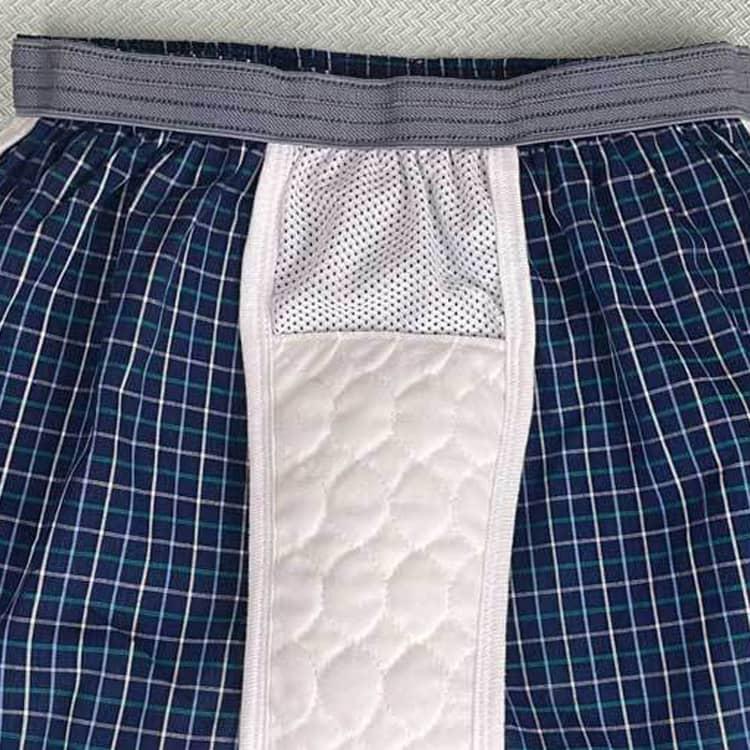 尿漏れパンツ パンツ 便漏れパンツ ゆったり メンズ 軽失禁 洗濯可 吸水ショーツ 安心パンツ 背面大型パッド 目立たない 失禁パンツ 中失禁 尿漏れ |  | 06