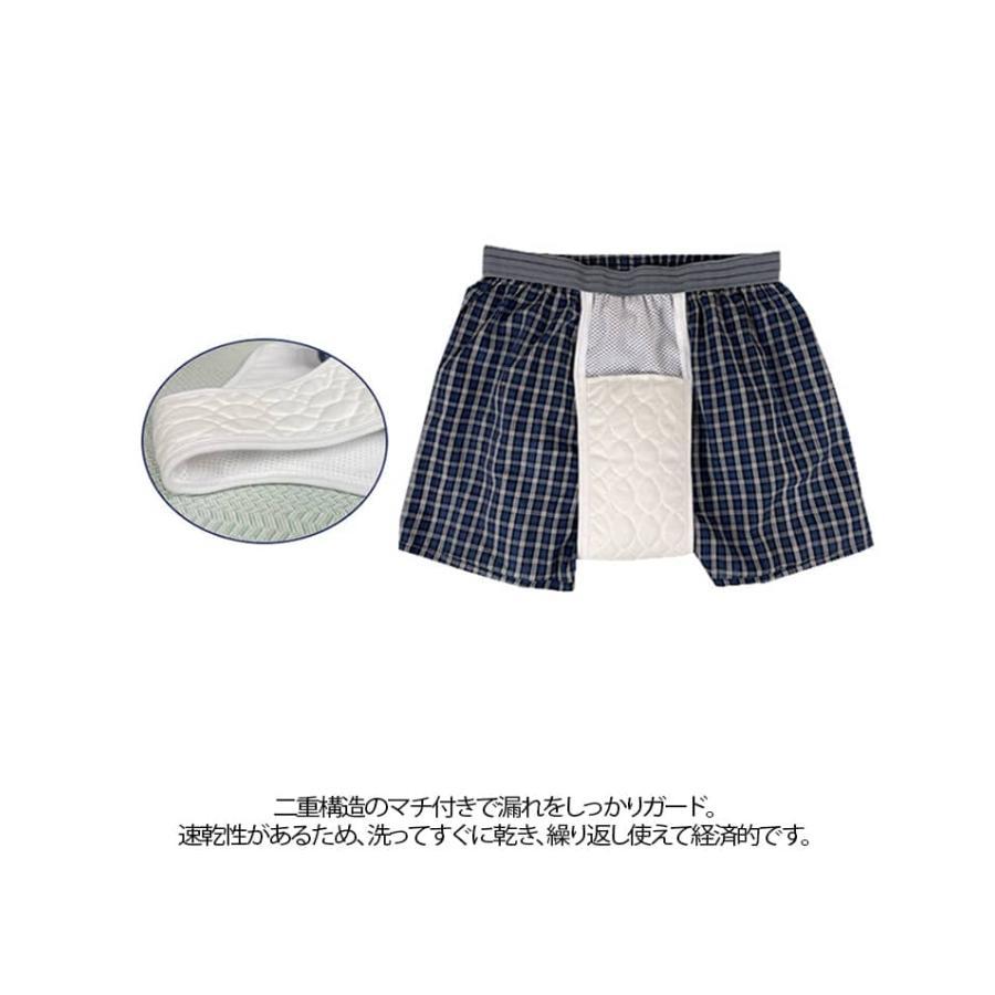 尿漏れパンツ パンツ 便漏れパンツ ゆったり メンズ 軽失禁 洗濯可 吸水ショーツ 安心パンツ 背面大型パッド 目立たない 失禁パンツ 中失禁 尿漏れ |  | 09