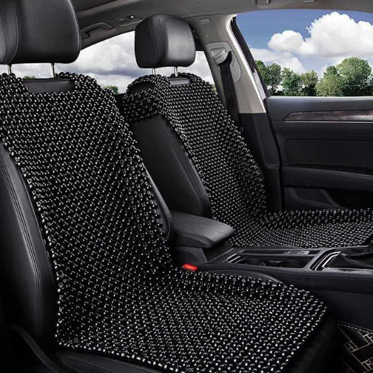 蒸れ防止 木製ビーズ 涼しい ビーズシートカバー 木ビーズ マッサージひんやり 助手席 自動車 シートカバー 車 冷感 座席カバー 天然木 運転席カバ |  | 04