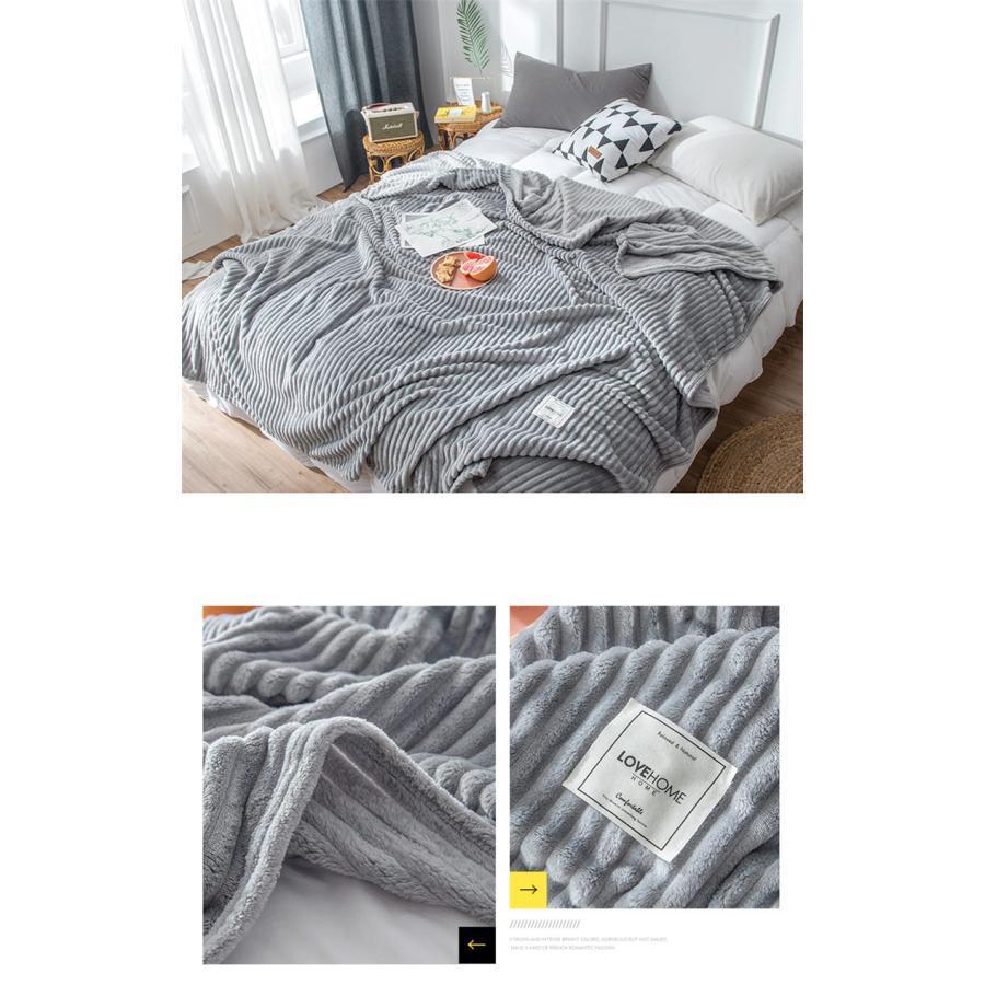 毛布 シングル フランネル毛布 100×150cm あったか ブランケット ふわふわ 軽い 冬 マイクロファイバー 軽量 静電気防止 洗える |  | 16