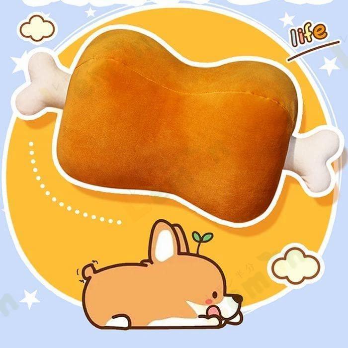骨付き肉 まんが肉 もちもち 骨付き マンモスの肉 クッション ぬいぐるみ おもしろグッズ イベント パーティー ハロウィン クリスマス |  | 01