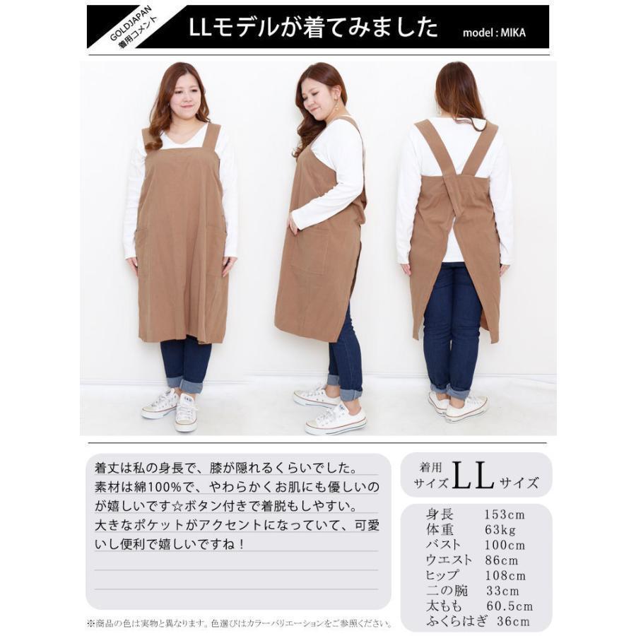 価格見直し大きいサイズ レディース エプロン コットン ボタン ワンピース お料理 キッチン ロング 冬コーデ 春 秋 LL 2L 3L 4L 5L |  | 15