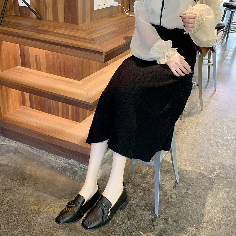 パンプス レディース ローファー フラットシューズ スリッポン スクエアトゥ 歩きやすい 履きやすい 革靴 疲れない 柔らかい アウトドア お出かけ |  | 06