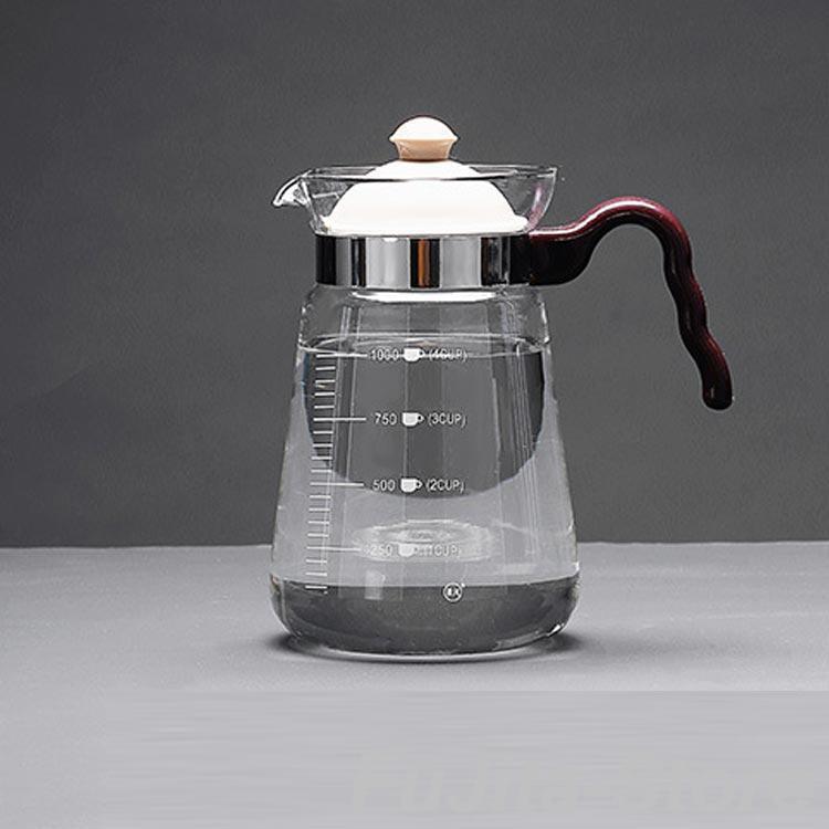 ガラスピッチャー 耐熱ガラス 1800ml 1000ml ガラスケトル ガラス 紅茶 ティーポット 直火 ティーポット ホウケイ酸ガラス ピッチャー |  | 04