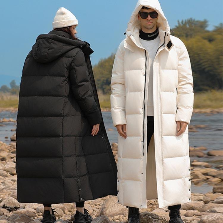 90％ダウン ダウンコート ベンチコート ロング ロング丈 ロングコート ロング レディース メンズ 冬服 冬用 防寒 中綿コート ロング丈 中 |  | 04