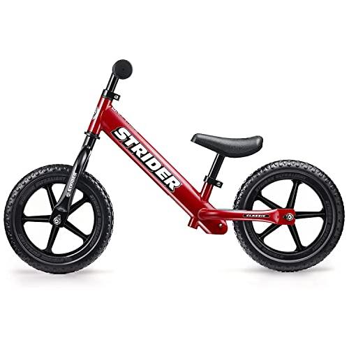 バランスバイク 12 CLASSIC 赤 緑 自転車