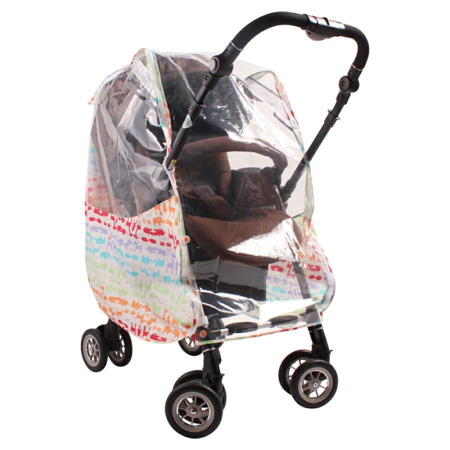 kukka hippo クッカヒッポ マルチレインカバー ベビーカー用レインカバー 対面・背面用 A型・B型 ベビーカー・バギー対応 | kukka hippo | 04