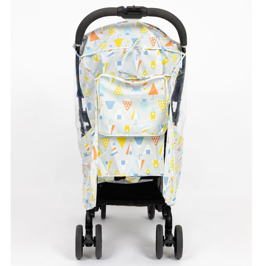 kukka hippo クッカヒッポ マルチレインカバー ベビーカー用レインカバー 対面・背面用 A型・B型 ベビーカー・バギー対応 | kukka hippo | 08