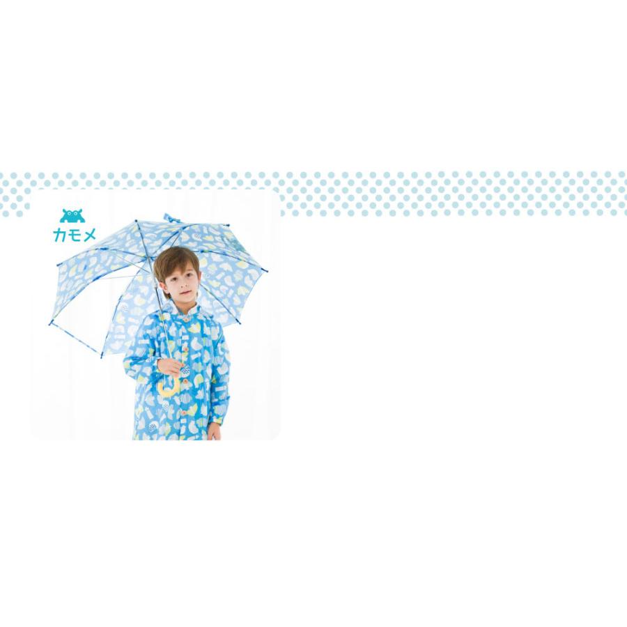 雨傘 長傘 1コマ透明窓 kukka hippo クッカヒッポ 40cm 45cm 50cm 手開き キッズ ガールズ ボーイズ 男女兼用 子供傘 子ども傘 キッズ傘 | kukka hippo | 14