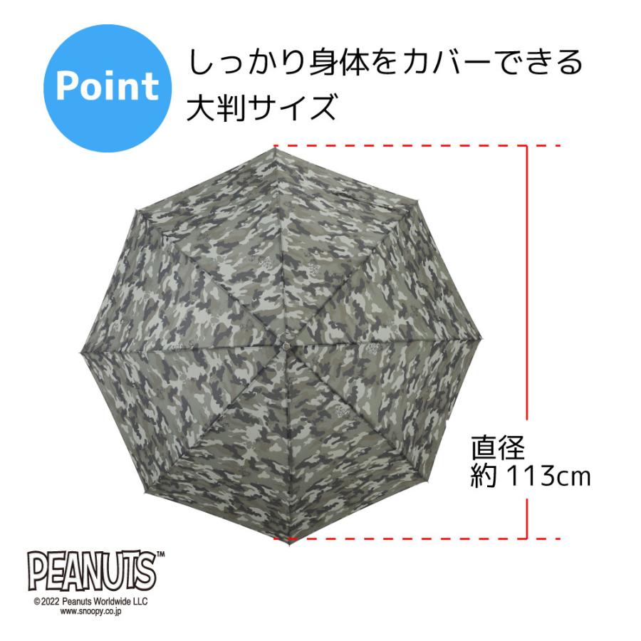 スヌーピー 傘 メンズ  雨傘 ユニセックス 長傘 65cm グッズ ウッドストック ピーナッツ PEANUTS ギフト プレゼント | SNOOPY | 01