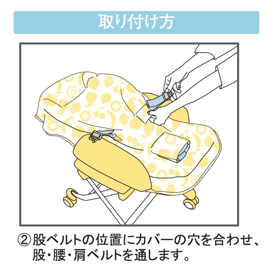 らくらくお食事シート 2枚セット 3パターン ベビーラック カバー はっ水 防水加工生地使用 | ブランド登録なし | 11