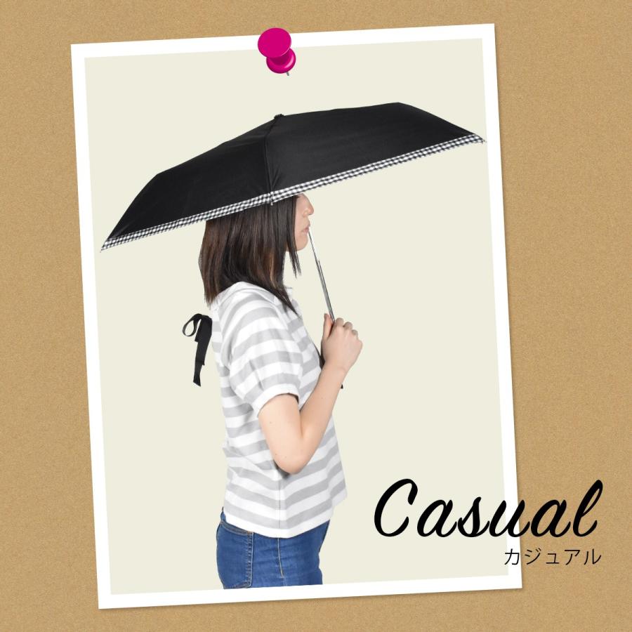 傘 レディース 日傘 晴雨兼用 折りたたみ 50cm パラソル UVカット率99%以上 遮光率99%以上 フォーマル 軽量 折り畳み 無地 ドット フリル 黒 母の日 999円日傘 | ブランド登録なし | 12