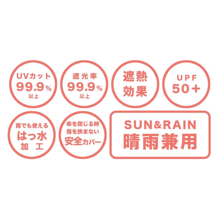傘 レディース 日傘 晴雨兼用 折りたたみ 50cm パラソル UVカット率99%以上 遮光率99%以上 フォーマル 軽量 折り畳み 無地 ドット フリル 黒 母の日 999円日傘 | ブランド登録なし | 04