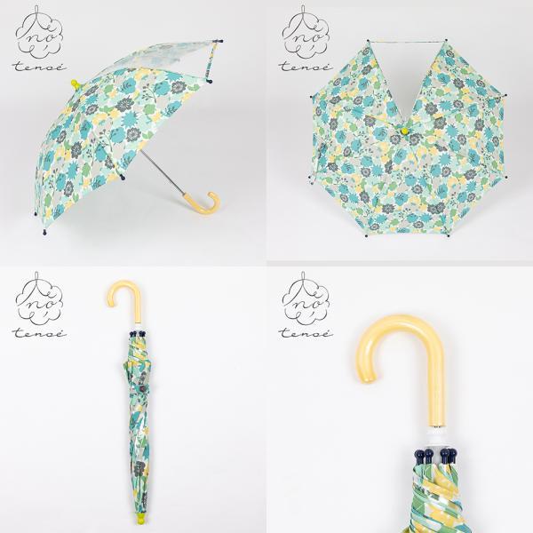 雨傘 長傘 1コマ透明窓 テノエ tenoe 40cm 45cm 50cm 手開き 手動 キッズ 子供 子ども ガールズ ボーイズ 男女兼用 | ブランド登録なし | 07
