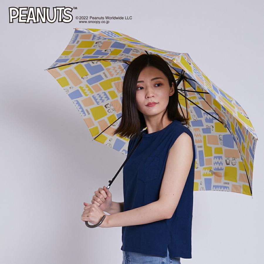 PEANUTS スヌーピー グッズ キャラクター カジュアルアンブレラ 雨傘 ジャンプ式 60cm | SNOOPY | 16