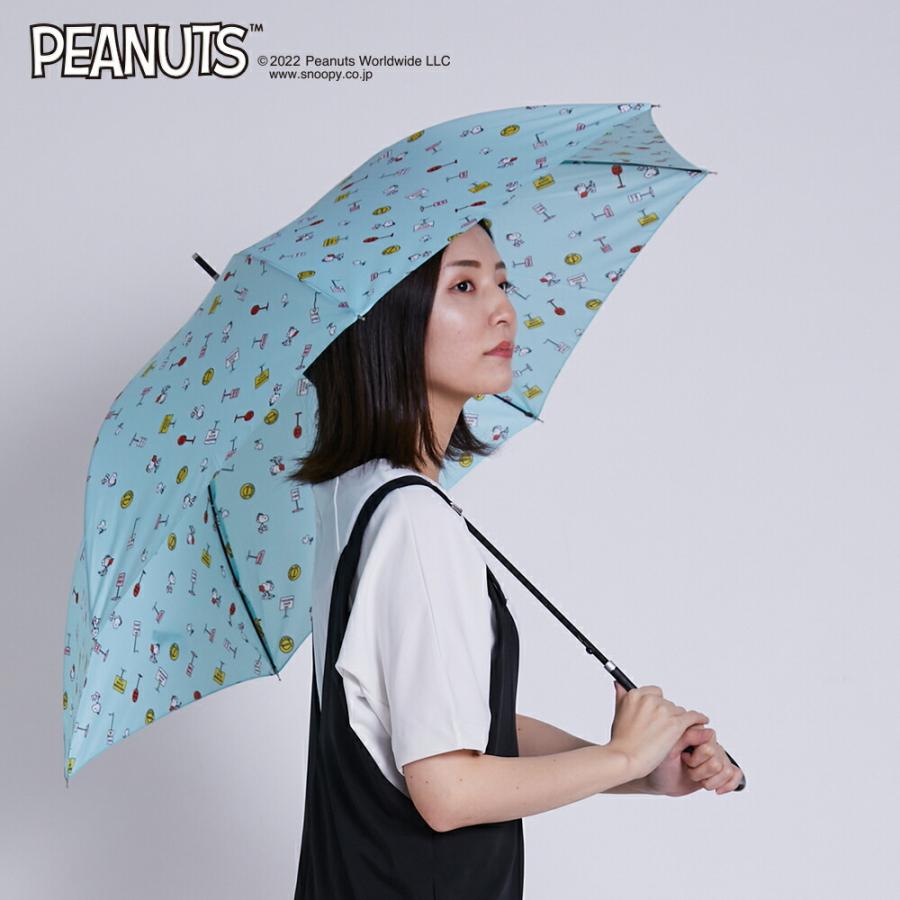 PEANUTS スヌーピー グッズ キャラクター カジュアルアンブレラ 雨傘 ジャンプ式 60cm | SNOOPY | 12