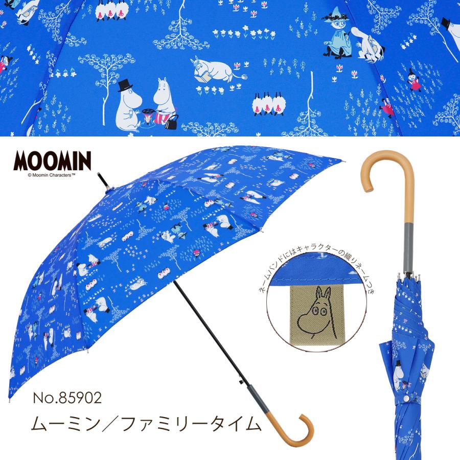 MOOMIN ムーミン グッズ 60cm ジャンプ傘 雨傘 キャラクター リトルミイプレゼント 北欧 おしゃれ かわいい レディース  uvカット 雨晴兼用 傘 長傘 大人 | MOOMIN | 05