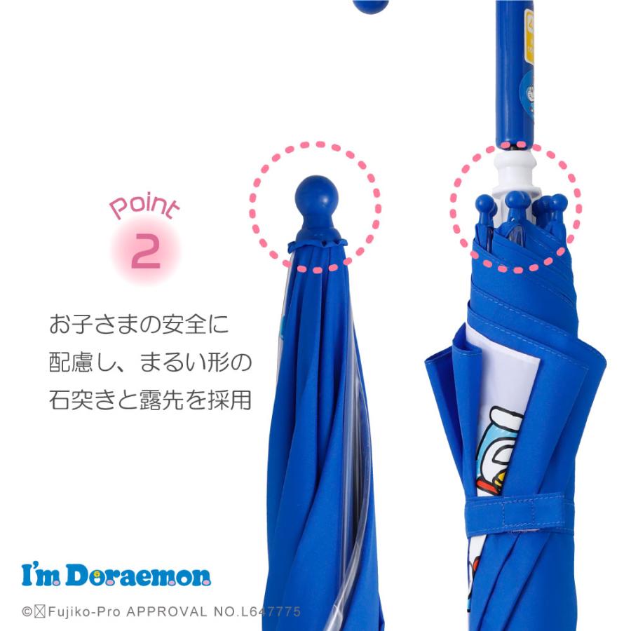 アイムドラえもん １コマ透明 キャラクター アンブレラ キッズ 子供用 45cm 雨傘 I'm Doraemon ドラえもん | ブランド登録なし | 03