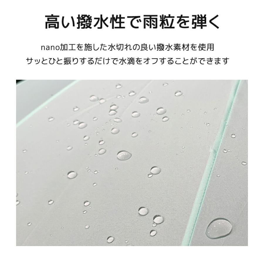 16本骨 雨傘 レディース 60cm 長傘 丈夫 無地 シンプル ベーシック 手開き式 手動式 可愛い かわいい おしゃれ オシャレ | ブランド登録なし | 08