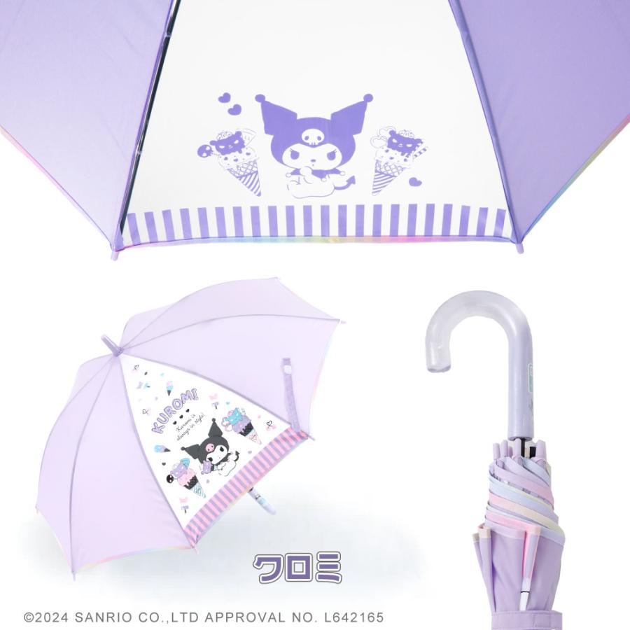 Sanrio Characters サンリオキャラクターズ グッズ １コマ透明 アンブレラ キッズ 子供用 50cm 雨傘 | sanrio | 11