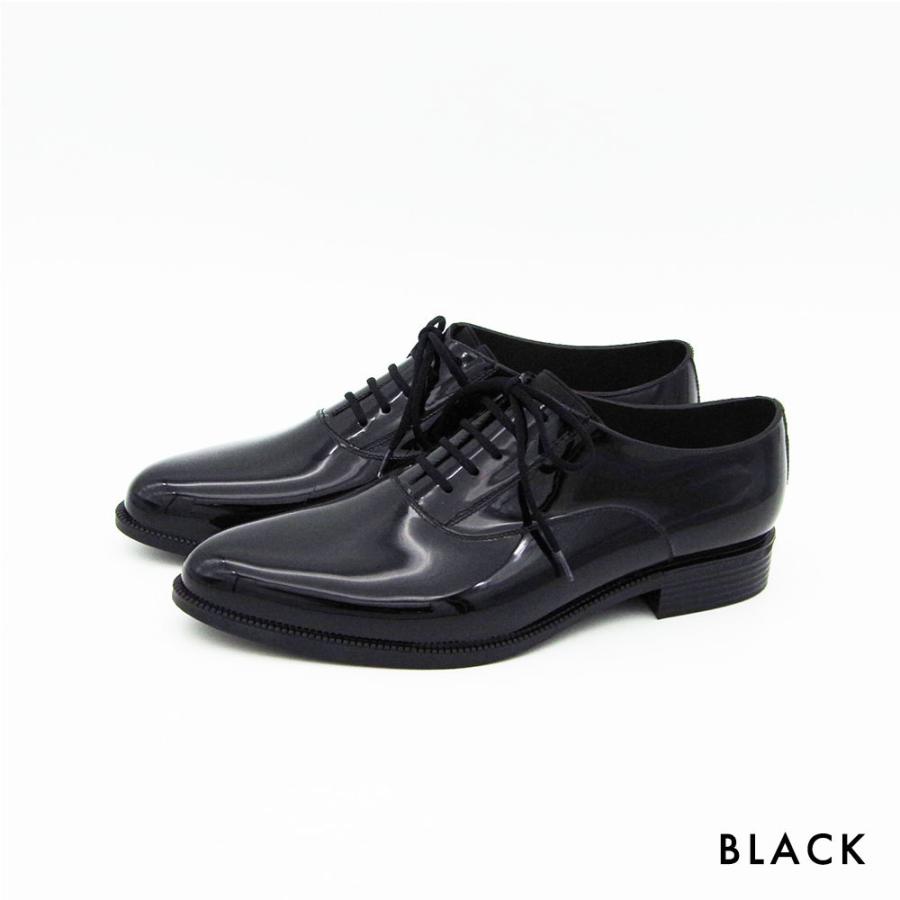 TEMPERATE テンパレイト レディース レインシューズ レースアップレインシューズ ブラック 紐靴 雨靴 オシャレ 可愛い かわいい ギフト プレゼント 通勤 通学 黒 | ブランド登録なし | 03