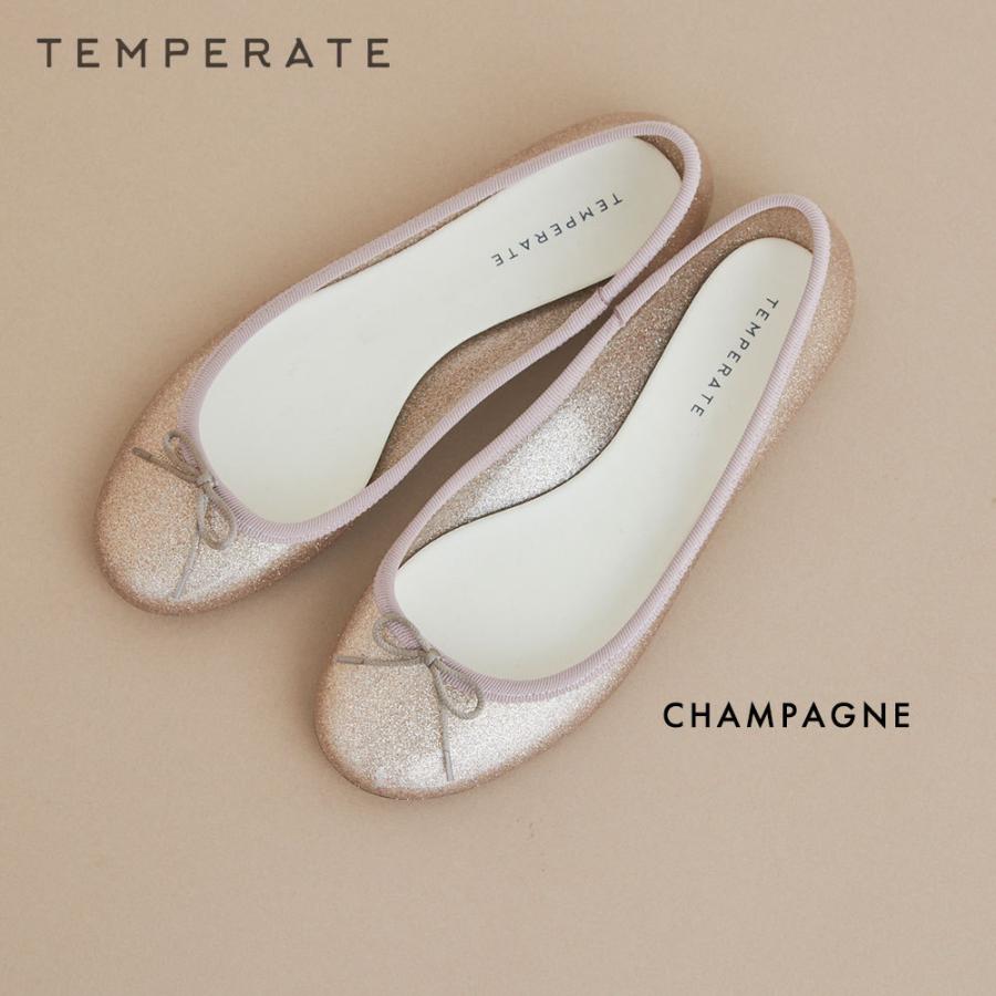 TEMPERATE テンパレイト レディース レインシューズ バレエシューズ風 ブラック ベージュ パンプス 雨靴 オシャレ かわいい ギフト プレゼント 通勤 通学 ラメ | ブランド登録なし | 01