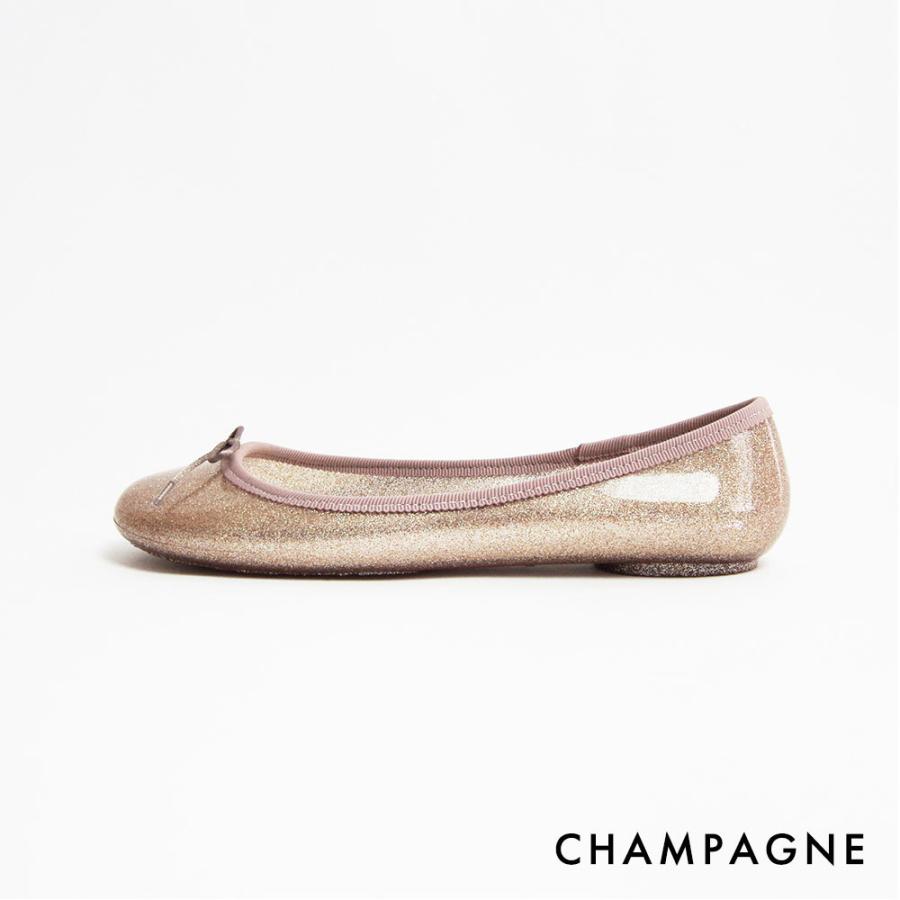 TEMPERATE テンパレイト レディース レインシューズ バレエシューズ風 ブラック ベージュ パンプス 雨靴 オシャレ かわいい ギフト プレゼント 通勤 通学 ラメ | ブランド登録なし | 04