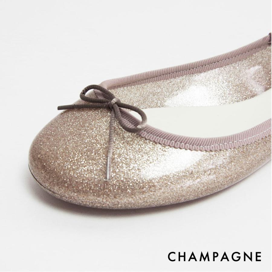 TEMPERATE テンパレイト レディース レインシューズ バレエシューズ風 ブラック ベージュ パンプス 雨靴 オシャレ かわいい ギフト プレゼント 通勤 通学 ラメ | ブランド登録なし | 05