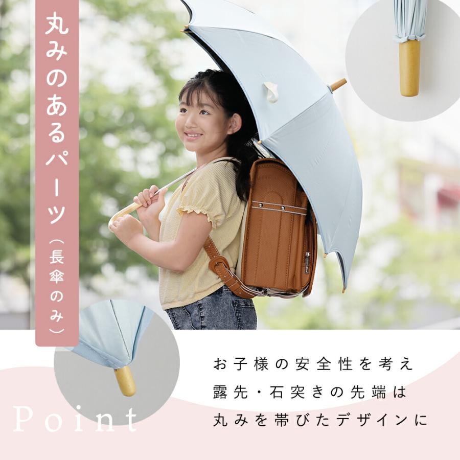 未使用保管品　cocca　晴雨兼用傘　日傘　パラソル　紫外線防止加工　UV日傘 日傘 キッズ 傘 晴雨兼用傘 55cm 長傘 晴雨兼用日傘 パラソル 子供用