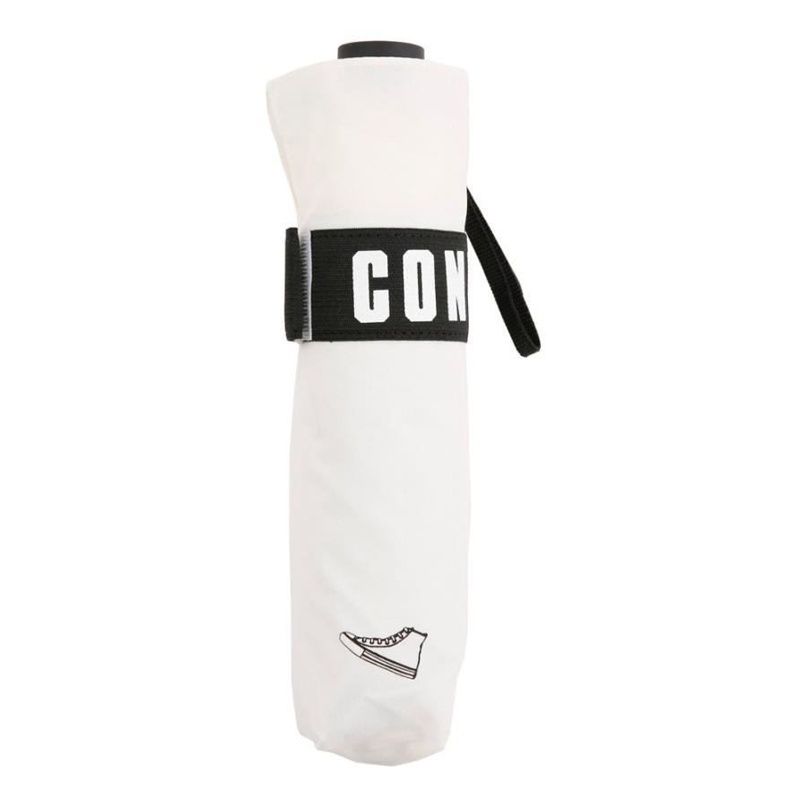 日傘 晴雨兼用傘 メンズ ユニセックス 折りたたみ 58cm CONVERSE コンバース ブランド 晴雨兼用日傘 黒 ブラック 赤 レッド 白 ホワイト 母の日 ギフト おしゃれ | CONVERSE (PRODUCT) | 11